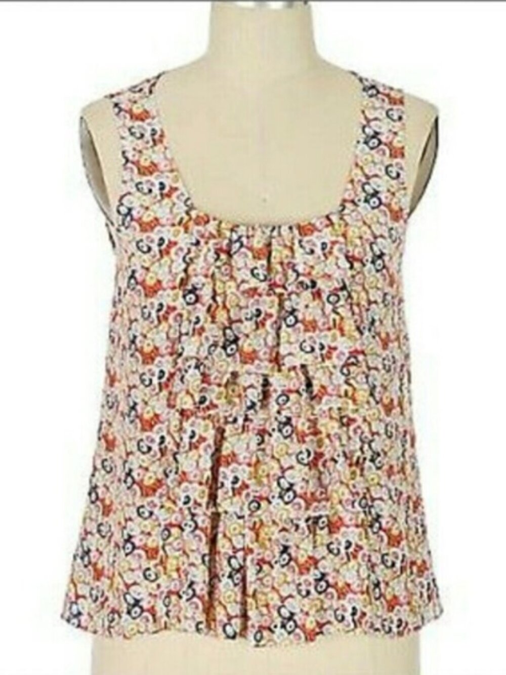 Anthropologie Savica Waterfall blouse